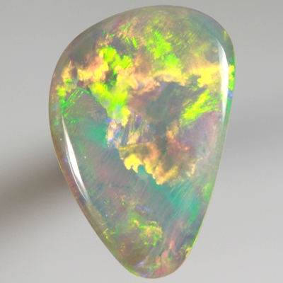 SOLID CRYSTAL OPAL Quality opal. Very bright, clean colours in a RARE Hologram pattern. With VIDEO